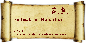 Perlmutter Magdolna névjegykártya